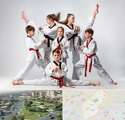 باشگاه کاراته در کمال شهر کرج