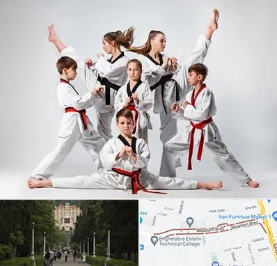 باشگاه کاراته در بلوار معلم رشت 