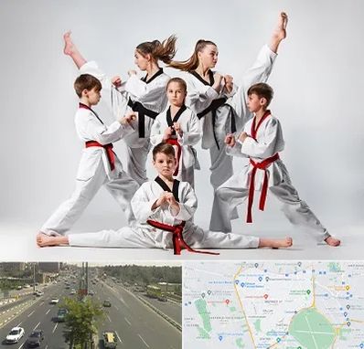 باشگاه کاراته در منطقه 17 تهران 