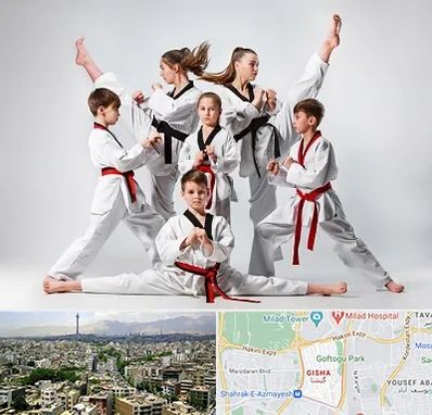 باشگاه کاراته در گیشا 