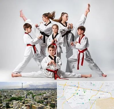 باشگاه کاراته در منطقه 8 تهران 