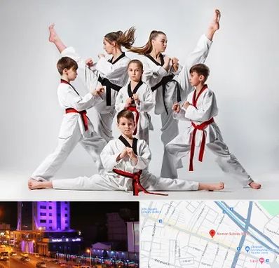 باشگاه کاراته در آبرسان تبریز