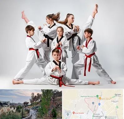 باشگاه کاراته در باغستان کرج