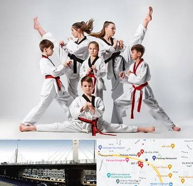 باشگاه کاراته در پارک وی 