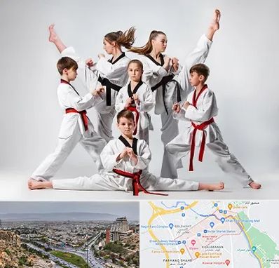 باشگاه کاراته در معالی آباد شیراز