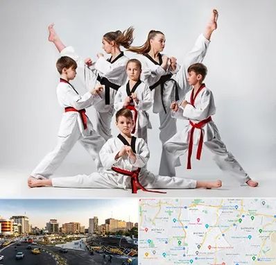 باشگاه کاراته در منطقه 7 تهران 