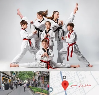 باشگاه کاراته در ولیعصر شهریار