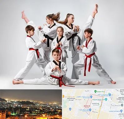 باشگاه کاراته در مارلیک کرج