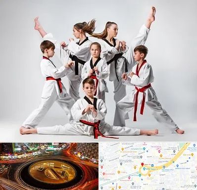 باشگاه کاراته در میدان ولیعصر 