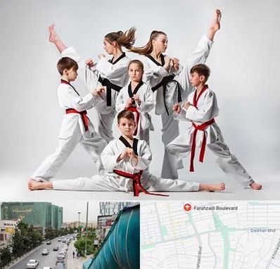 باشگاه کاراته در بلوار فرحزادی