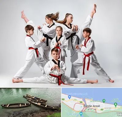 باشگاه کاراته در بندر انزلی
