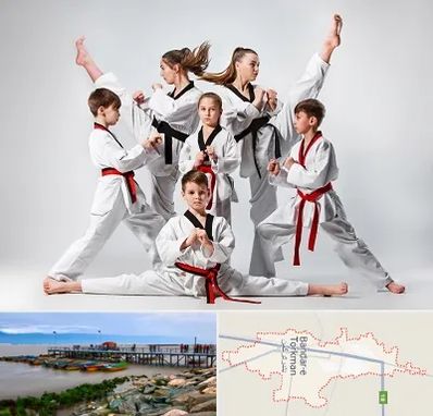 باشگاه کاراته در بندر ترکمن