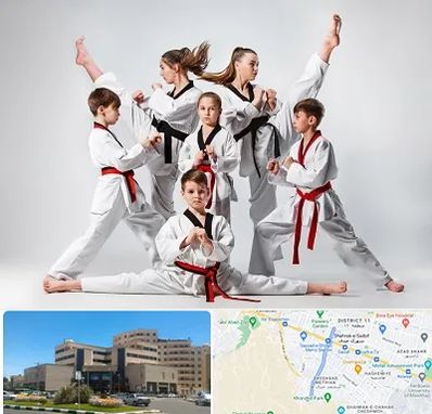 باشگاه کاراته در صیاد شیرازی مشهد