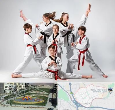 باشگاه کاراته در مرزداران تبریز