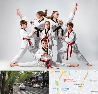 باشگاه کاراته در ظفر 