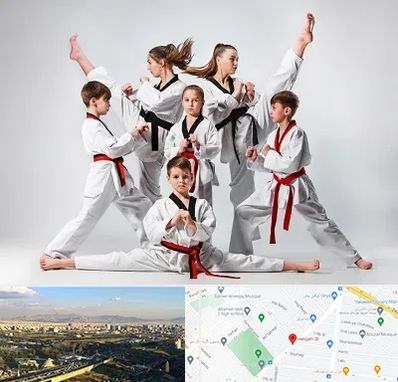 باشگاه کاراته در هنگام 