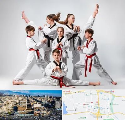 باشگاه کاراته در شهرک راه آهن