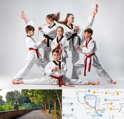 باشگاه کاراته در فلکه گاز رشت