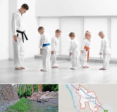 مربی کاراته در سراوان