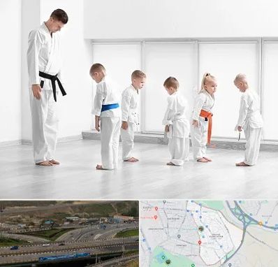 مربی کاراته در یاغچیان تبریز