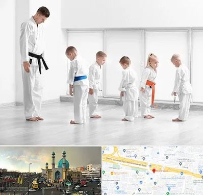 مربی کاراته در رسالت 