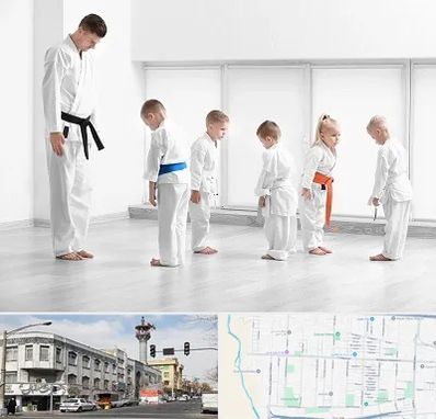 مربی کاراته در 17شهریور