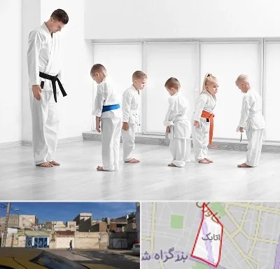 مربی کاراته در اتابک