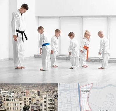 مربی کاراته در اسکندری