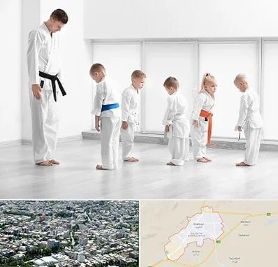 مربی کاراته در شاهرود