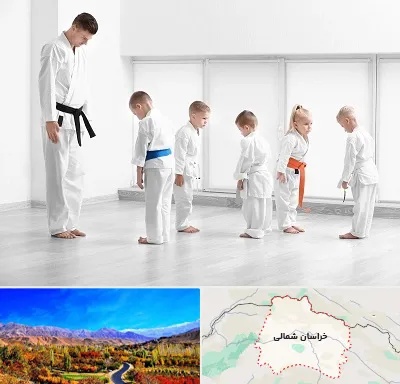 مربی کاراته در خراسان شمالی