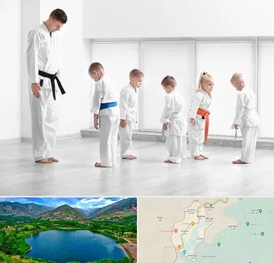 مربی کاراته در رودبار