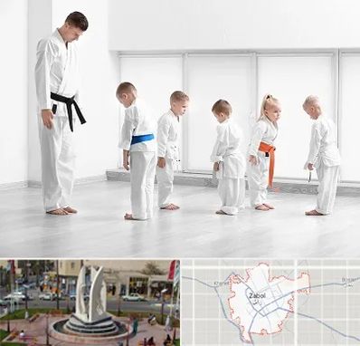 مربی کاراته در زابل