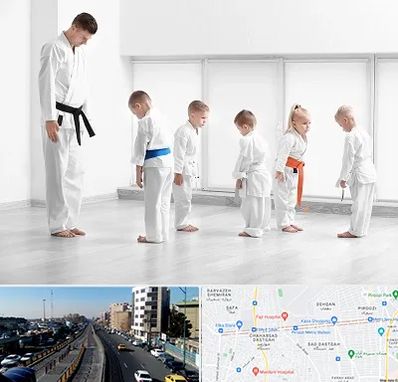 مربی کاراته در پیروزی 