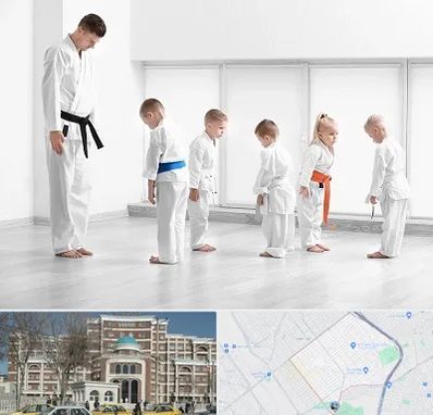 مربی کاراته در طلاب مشهد