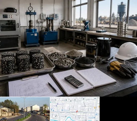آموزش کارشناس فنی، تولید و اجرای آسفالت در ضیابری رشت