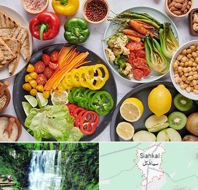 فروشگاه محصولات وگان در سیاهکل