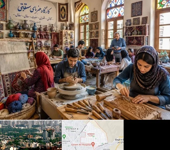 آموزشگاه صنایع دستی در عظیمیه کرج