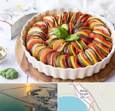 رستوران فرانسوی در بندر کنگان