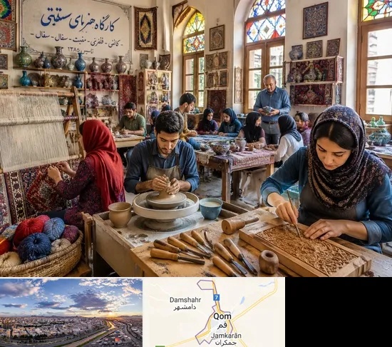 آموزشگاه صنایع دستی در قم