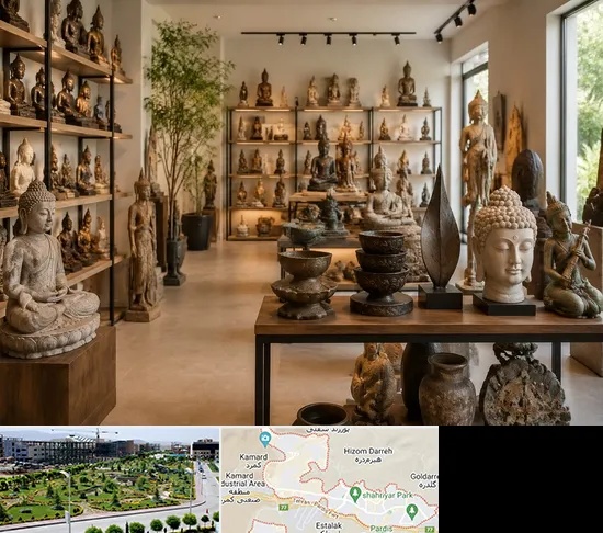مجسمه فروشی در پردیس