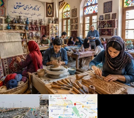 آموزشگاه صنایع دستی در بلوار توس مشهد
