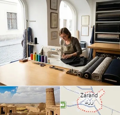 کارگاه خیاطی در زرند
