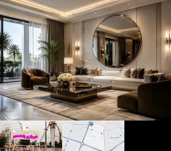 فروشگاه آینه دکوراتیو در پادادشهر اهواز