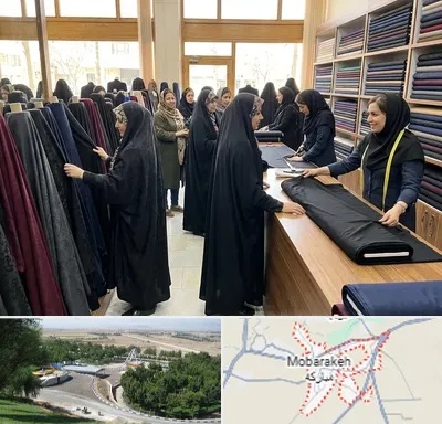 فروش پارچه چادر در مبارکه