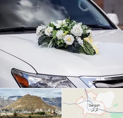 گل آرایی ماشین عروسی در گراش