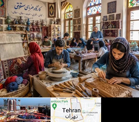 آموزشگاه صنایع دستی در صادقیه