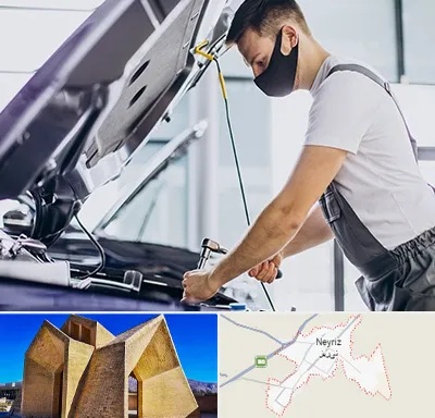 کارشناسی خودرو در محل در نی ریز