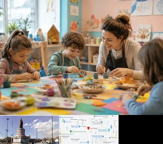 کارگاه خلاقیت در کارگر جنوبی