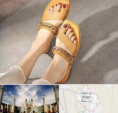 کفش صندل زنانه در آران و بیدگل