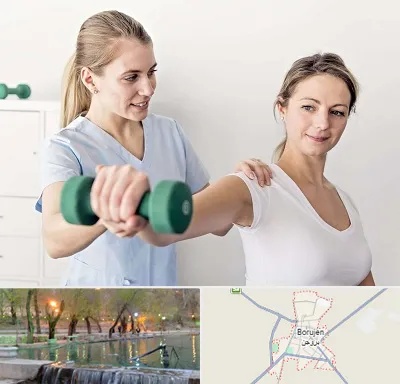فیزیوتراپی کتف در بروجن